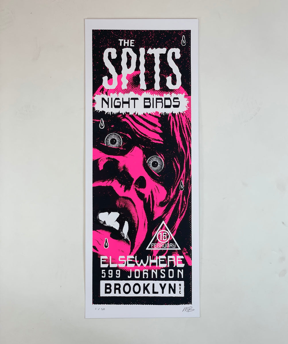 MORNING BREATH X THE SPITS/ DIPTYCH – Industry Print Shop