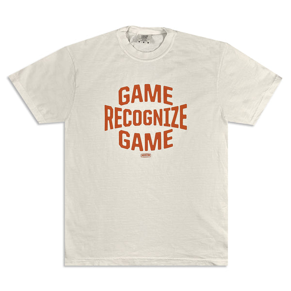 GAME RECOGNIZE GAME TEE - IVORY