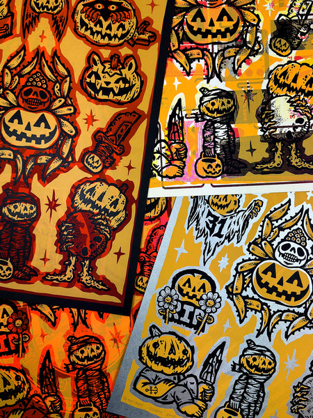2025 LIMITED EDITION MICHAEL SIEBEN X INDUSTRY HALLOWEEN MYSTERY PRINTS