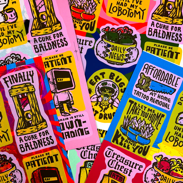 MORNING BREATH X THE SPITS/ DIPTYCH – Industry Print Shop